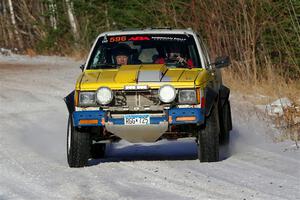 Scott Parrott / Shawn Silewski Chevy S-10 on SS1, Nemadji Trail East.