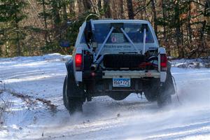 Scott Parrott / Shawn Silewski Chevy S-10 on SS1, Nemadji Trail East.