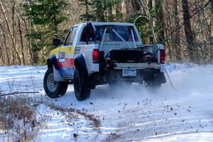 Scott Parrott / Shawn Silewski Chevy S-10 on SS1, Nemadji Trail East.