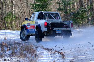 Scott Parrott / Shawn Silewski Chevy S-10 on SS1, Nemadji Trail East.