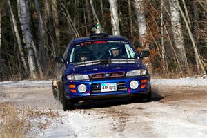 Mark Lietha / Brayden Samis Subaru Impreza 2.5RS on SS1, Nemadji Trail East.