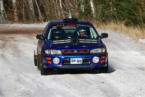 Mark Lietha / Brayden Samis Subaru Impreza 2.5RS on SS1, Nemadji Trail East.