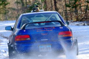 Mark Lietha / Brayden Samis Subaru Impreza 2.5RS on SS1, Nemadji Trail East.