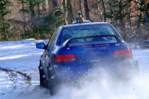 Mark Lietha / Brayden Samis Subaru Impreza 2.5RS on SS1, Nemadji Trail East.