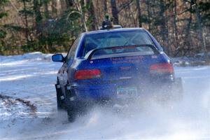 Mark Lietha / Brayden Samis Subaru Impreza 2.5RS on SS1, Nemadji Trail East.