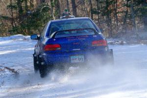 Mark Lietha / Brayden Samis Subaru Impreza 2.5RS on SS1, Nemadji Trail East.