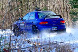 Mark Lietha / Brayden Samis Subaru Impreza 2.5RS on SS1, Nemadji Trail East.