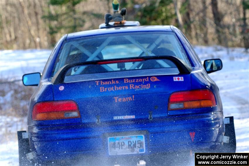 Mark Lietha / Brayden Samis Subaru Impreza 2.5RS on SS1, Nemadji Trail East.