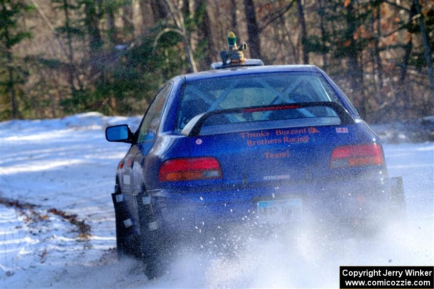 Mark Lietha / Brayden Samis Subaru Impreza 2.5RS on SS1, Nemadji Trail East.