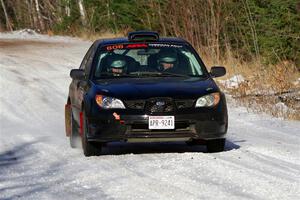 Jonah Becken / Peyton Reece Subaru Impreza 2.5i on SS1, Nemadji Trail East.