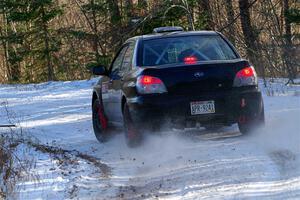 Jonah Becken / Peyton Reece Subaru Impreza 2.5i on SS1, Nemadji Trail East.