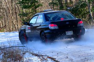 Jonah Becken / Peyton Reece Subaru Impreza 2.5i on SS1, Nemadji Trail East.