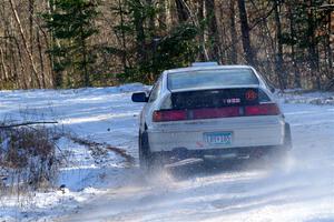 Peyton Goldenstein / Brent Lucio Honda CRX Si on SS1, Nemadji Trail East.