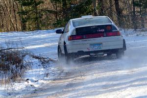 Peyton Goldenstein / Brent Lucio Honda CRX Si on SS1, Nemadji Trail East.