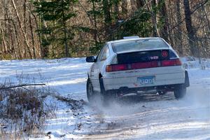 Peyton Goldenstein / Brent Lucio Honda CRX Si on SS1, Nemadji Trail East.