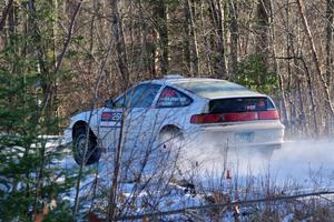 Peyton Goldenstein / Brent Lucio Honda CRX Si on SS1, Nemadji Trail East.