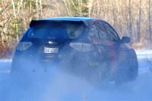 Silas Himes / Aleut Hatfield Subaru WRX STi on SS2, Nemadji Trail West.