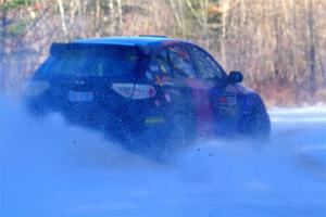 Silas Himes / Aleut Hatfield Subaru WRX STi on SS2, Nemadji Trail West.