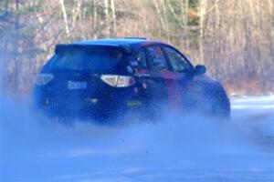 Silas Himes / Aleut Hatfield Subaru WRX STi on SS2, Nemadji Trail West.