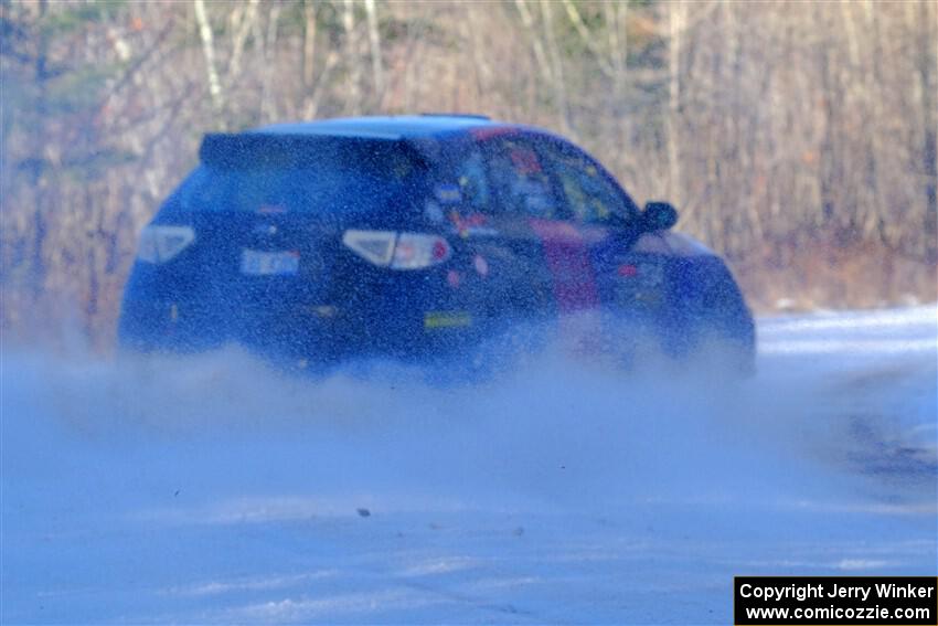 Silas Himes / Aleut Hatfield Subaru WRX STi on SS2, Nemadji Trail West.