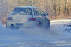 Aidan Hicks / John Hicks Subaru Impreza Wagon on SS2, Nemadji Trail West.