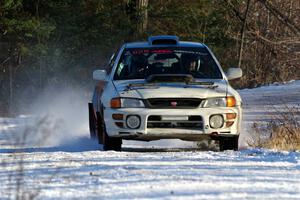 Tyler Matalas / John Farrow Subaru Impreza LX on SS2, Nemadji Trail West.