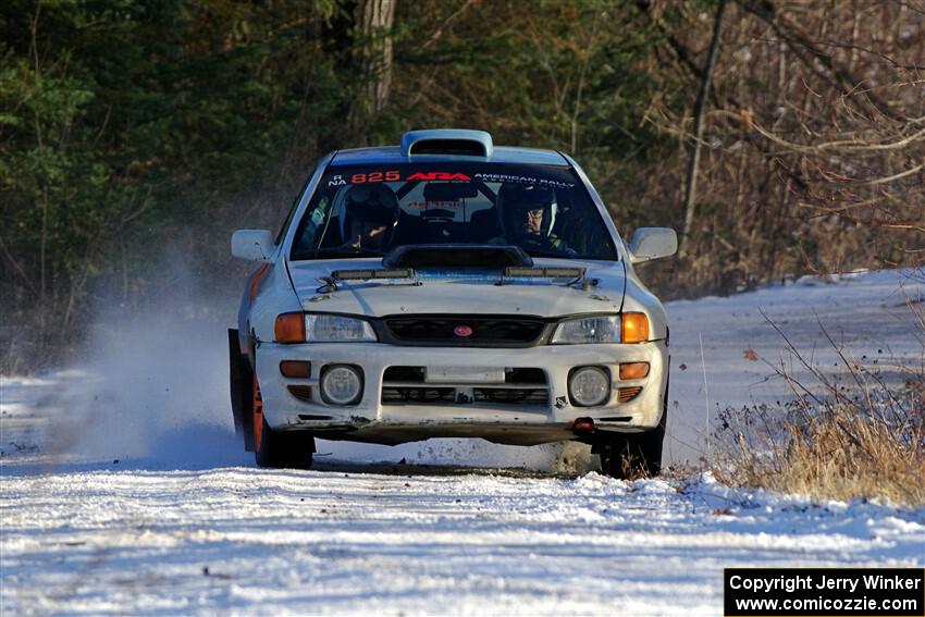 Tyler Matalas / John Farrow Subaru Impreza LX on SS2, Nemadji Trail West.