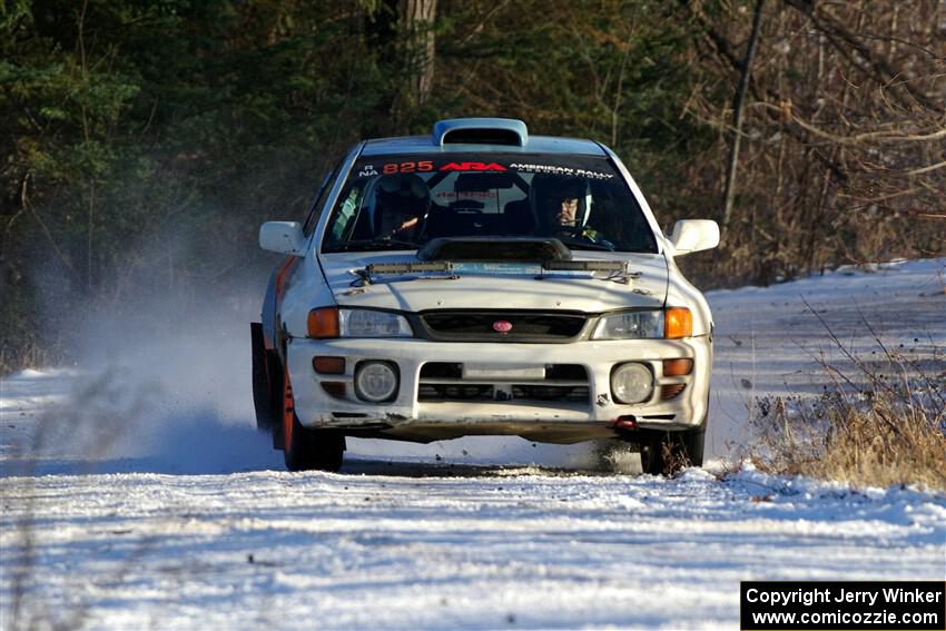 Tyler Matalas / John Farrow Subaru Impreza LX on SS2, Nemadji Trail West.