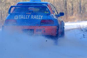 Tyler Matalas / John Farrow Subaru Impreza LX on SS2, Nemadji Trail West.