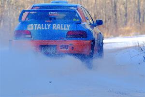 Tyler Matalas / John Farrow Subaru Impreza LX on SS2, Nemadji Trail West.