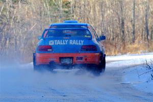 Tyler Matalas / John Farrow Subaru Impreza LX on SS2, Nemadji Trail West.