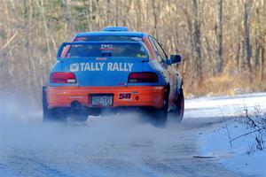 Tyler Matalas / John Farrow Subaru Impreza LX on SS2, Nemadji Trail West.