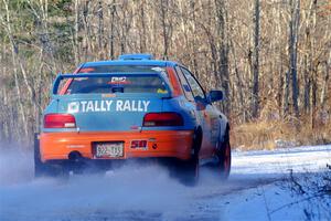 Tyler Matalas / John Farrow Subaru Impreza LX on SS2, Nemadji Trail West.