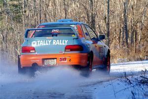 Tyler Matalas / John Farrow Subaru Impreza LX on SS2, Nemadji Trail West.