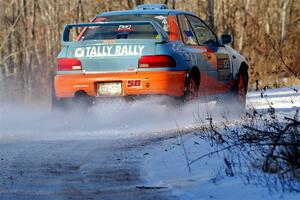 Tyler Matalas / John Farrow Subaru Impreza LX on SS2, Nemadji Trail West.