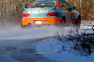 Tyler Matalas / John Farrow Subaru Impreza LX on SS2, Nemadji Trail West.