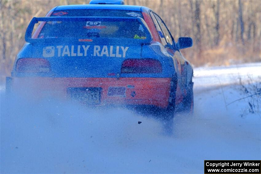 Tyler Matalas / John Farrow Subaru Impreza LX on SS2, Nemadji Trail West.