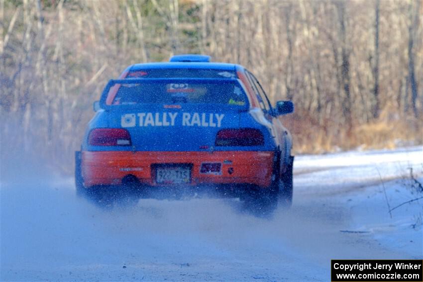 Tyler Matalas / John Farrow Subaru Impreza LX on SS2, Nemadji Trail West.