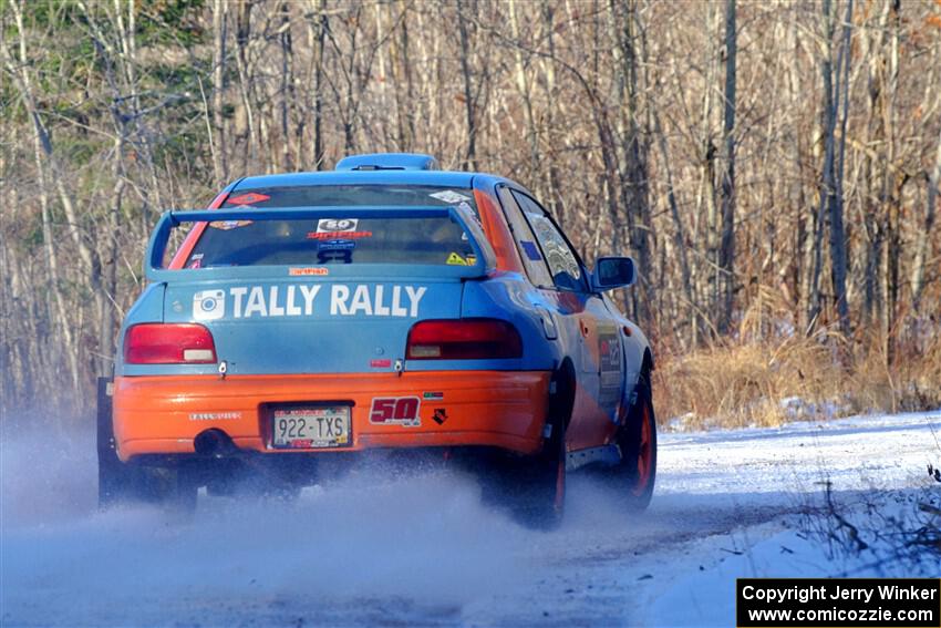 Tyler Matalas / John Farrow Subaru Impreza LX on SS2, Nemadji Trail West.