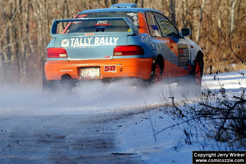 Tyler Matalas / John Farrow Subaru Impreza LX on SS2, Nemadji Trail West.