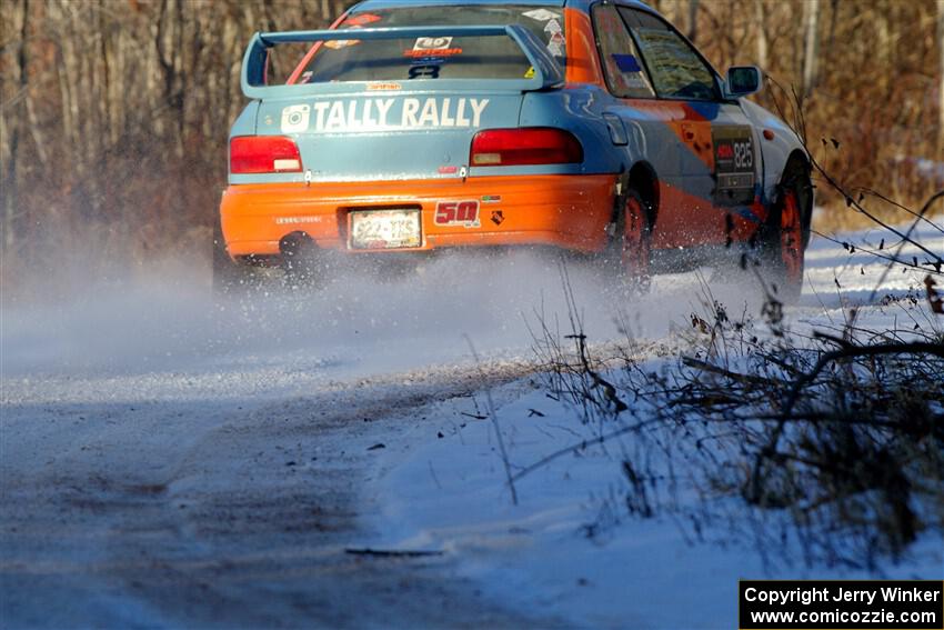 Tyler Matalas / John Farrow Subaru Impreza LX on SS2, Nemadji Trail West.