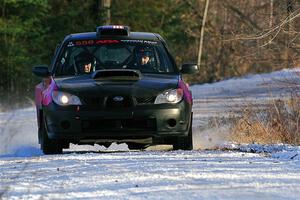 Colin Gleason / Tom Addison Subaru Impreza 2.5RS on SS2, Nemadji Trail West.