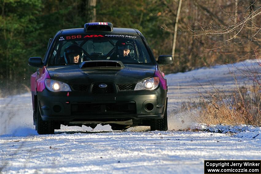 Colin Gleason / Tom Addison Subaru Impreza 2.5RS on SS2, Nemadji Trail West.