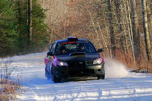 Colin Gleason / Tom Addison Subaru Impreza 2.5RS on SS2, Nemadji Trail West.