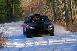 Colin Gleason / Tom Addison Subaru Impreza 2.5RS on SS2, Nemadji Trail West.