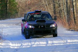 Colin Gleason / Tom Addison Subaru Impreza 2.5RS on SS2, Nemadji Trail West.