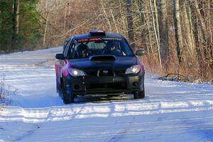 Colin Gleason / Tom Addison Subaru Impreza 2.5RS on SS2, Nemadji Trail West.