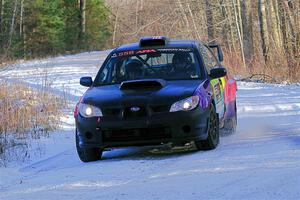 Colin Gleason / Tom Addison Subaru Impreza 2.5RS on SS2, Nemadji Trail West.