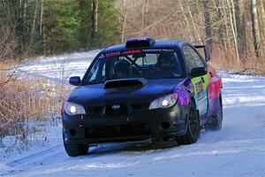 Colin Gleason / Tom Addison Subaru Impreza 2.5RS on SS2, Nemadji Trail West.