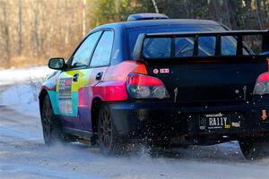 Colin Gleason / Tom Addison Subaru Impreza 2.5RS on SS2, Nemadji Trail West.